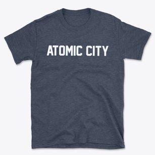 Atomic City Idaho Classic Block Basic T-Shirt