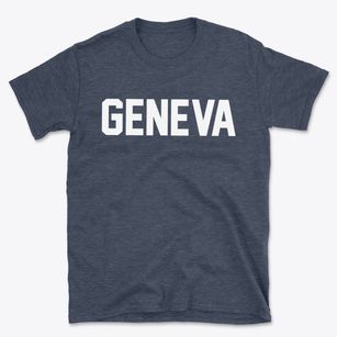 Geneva New York Classic Block Basic T-Shirt