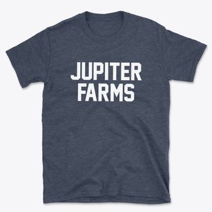 Jupiter Farms Florida Classic Block Basic T-Shirt