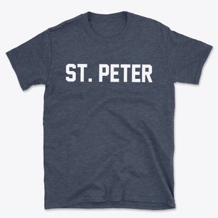 St. Peter Minnesota Classic Block Basic T-Shirt