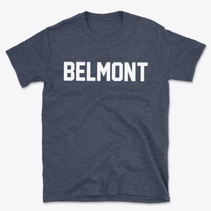 Belmont North Carolina Classic Block Basic T-Shirt
