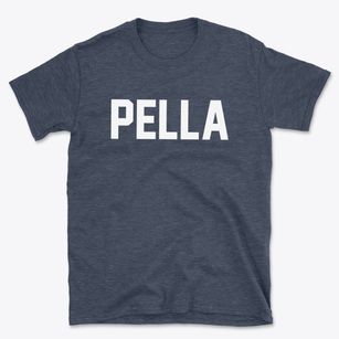 Pella Iowa Classic Block Basic T-Shirt