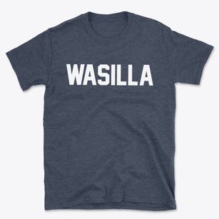 Wasilla Alaska Classic Block Basic T-Shirt