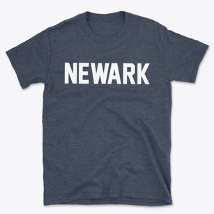 Newark New Jersey Classic Block Basic T-Shirt