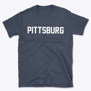 Pittsburg California Classic Block Basic T-Shirt