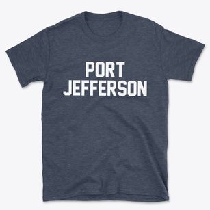 Port Jefferson New York Classic Block Basic T-Shirt