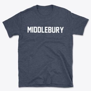 Middlebury Connecticut Classic Block Basic T-Shirt
