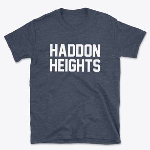 Haddon Heights New Jersey Classic Block Basic T-Shirt