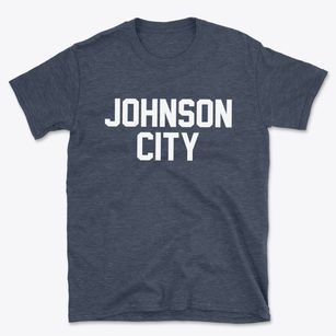 Johnson City Tennessee Classic Block Basic T-Shirt