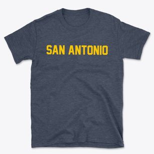 San Antonio Texas Classic Block Basic T-Shirt
