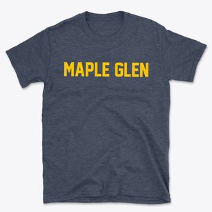Maple Glen Pennsylvania Classic Block Basic T-Shirt