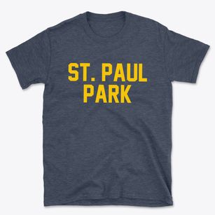 St. Paul Park Minnesota Classic Block Basic T-Shirt