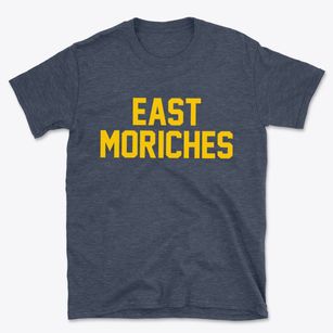 East Moriches New York Classic Block Basic T-Shirt