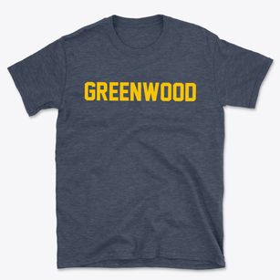 Greenwood Indiana Classic Block Basic T-Shirt