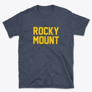 Rocky Mount North Carolina Classic Block Basic T-Shirt