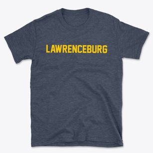 Lawrenceburg Indiana Classic Block Basic T-Shirt