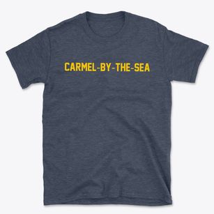 Carmel-by-the-sea California Classic Block Basic T-Shirt