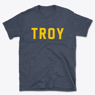 Troy North Carolina Classic Block Basic T-Shirt