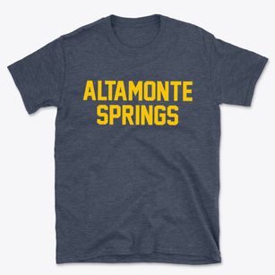 Altamonte Springs Florida Classic Block Basic T-Shirt