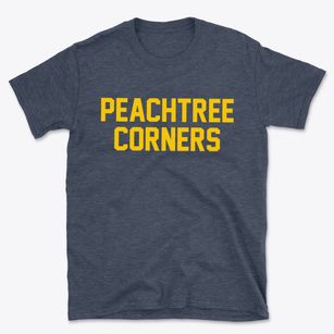 Peachtree Corners Georgia Classic Block Basic T-Shirt