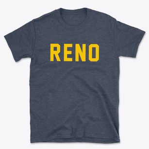 Reno Texas Classic Block Basic T-Shirt