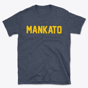 Mankato Minnesota Classic Block Basic T-Shirt