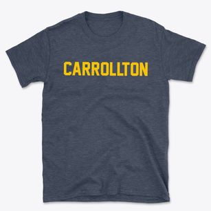 Carrollton Illinois Classic Block Basic T-Shirt