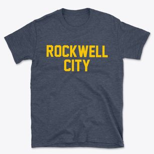 Rockwell City Iowa Classic Block Basic T-Shirt