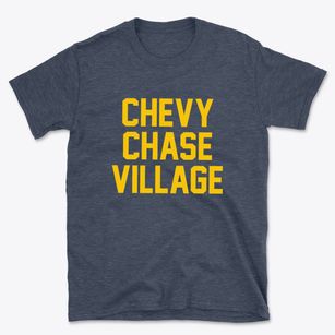 Chevy Chase Village Maryland Classic Block Basic T-Shirt