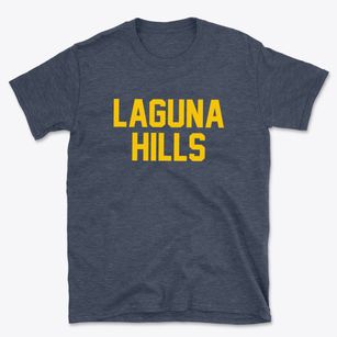 Laguna Hills California Classic Block Basic T-Shirt