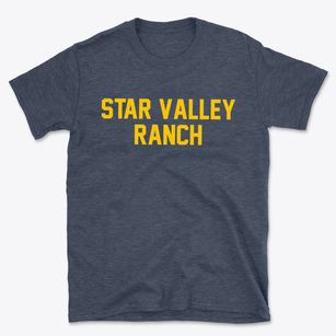 Star Valley Ranch Wyoming Classic Block Basic T-Shirt