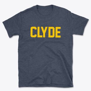 Clyde North Carolina Classic Block Basic T-Shirt