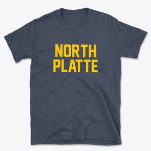 North Platte Nebraska Classic Block Basic T-Shirt
