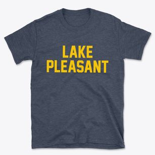 Lake Pleasant New York Classic Block Basic T-Shirt