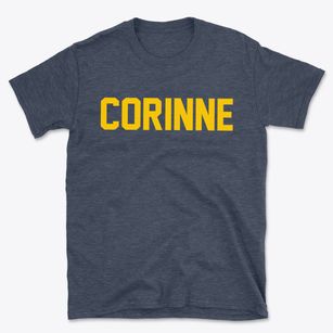 Corinne Utah Classic Block Basic T-Shirt