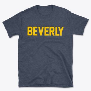 Beverly West Virginia Classic Block Basic T-Shirt