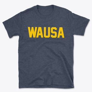 Wausa Nebraska Classic Block Basic T-Shirt