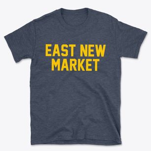 East New Market Maryland Classic Block Basic T-Shirt
