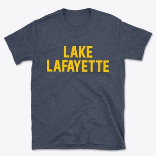 Lake Lafayette Missouri Classic Block Basic T-Shirt