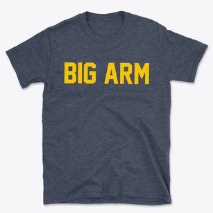 Big Arm Montana Classic Block Basic T-Shirt