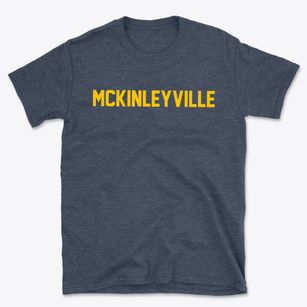 Mckinleyville California Classic Block Basic T-Shirt