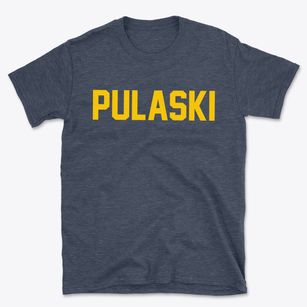 Pulaski Georgia Classic Block Basic T-Shirt