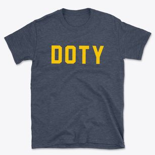 Doty Wisconsin Classic Block Basic T-Shirt