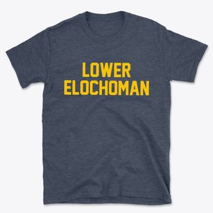 Lower Elochoman Washington Classic Block Basic T-Shirt