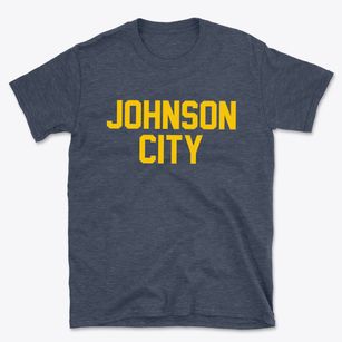 Johnson City New York Classic Block Basic T-Shirt