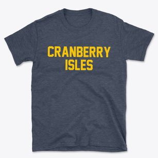 Cranberry Isles Maine Classic Block Basic T-Shirt