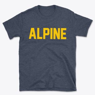 Alpine Oregon Classic Block Basic T-Shirt