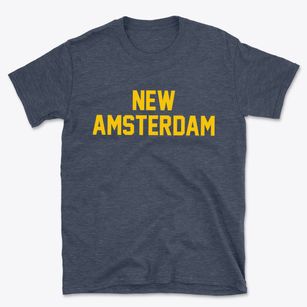 New Amsterdam Indiana Classic Block Basic T-Shirt