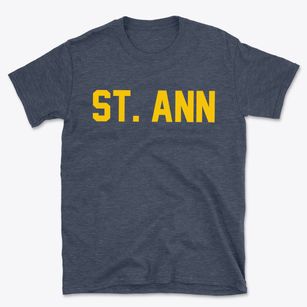 St. Ann Missouri Classic Block Basic T-Shirt