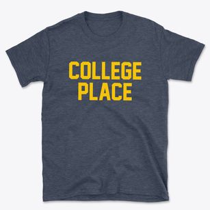 College Place Washington Classic Block Basic T-Shirt